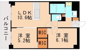 和白駅 徒歩10分 1階の物件間取画像